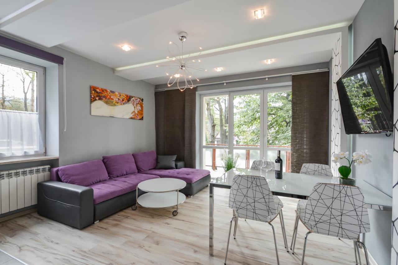 Apartament Rodzinny Hrabiego - Sauna, Centrum Zakopanego Ul Zamoyskiego, Balkon, 2 Sypialnie, Parking, Gorne Krupowki 외부 사진